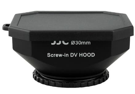 JJC LH-DV30B, 3 cm, Rund, ABS, Svart, 17 g