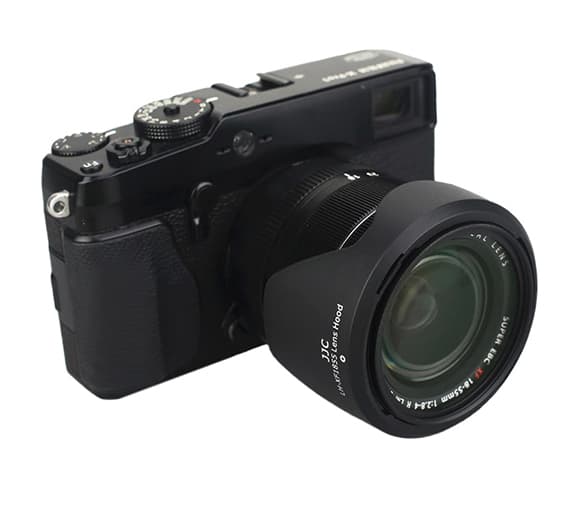 JJC LH-XF1855, Rund, ABS, Sort, 34 g