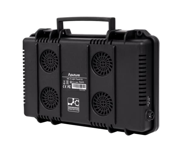 Aputure MC 4-Light Travel Kit - Kontinuerlig lyssett - 4 hoder - LED - DC