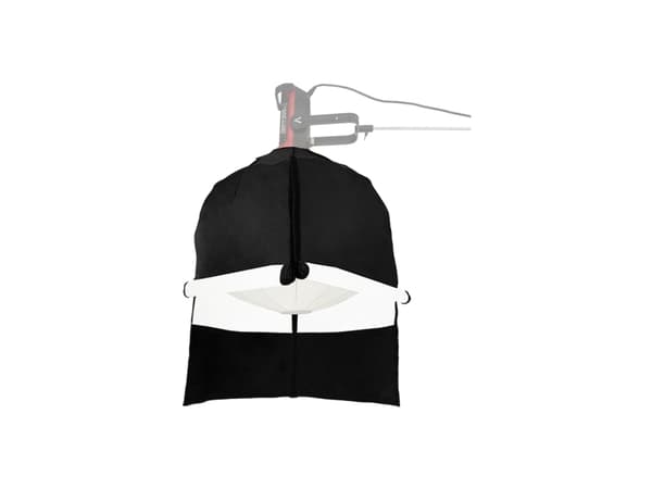 Aputure Lantern, Musta, Valkoinen, 65 cm, 1x Lantern Spring Cage 1x Diffusion 1x Fabric Barn Doors 1x Carrying Bag