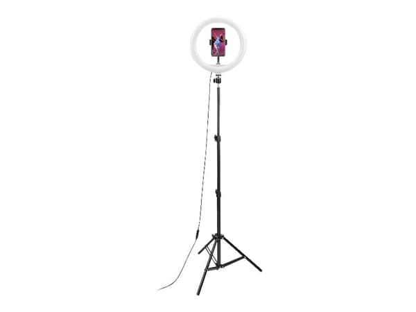 Celly CLICKRINGUSBBK, LED, 30,5 cm, Musta, USB, 30,5 cm, 850 g