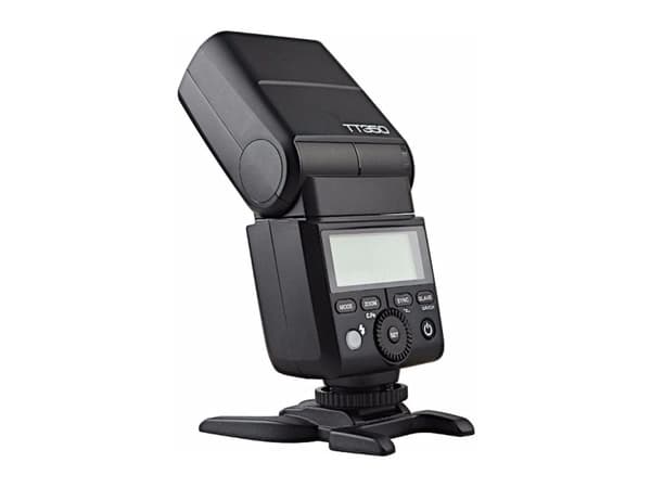 Godox TT350F, 2,2 sek./side, 16 kanavaa, 210 g, Slave blitz