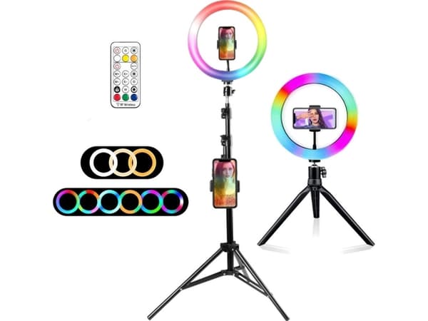 Rengasvalaisin Mozos MOZOS MLM-RING-RGB LED RENGASLAMPPU 26cm