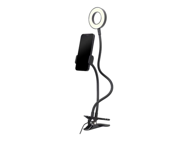 Gembird - Rengasvalo - 1 pää x 24 lamppua - LED - 5 W - DC