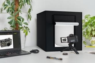 Newell M80 II varjoton teltta tuotekuvaukseen