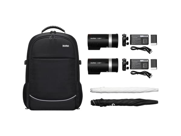 Godox AD300 PRO TTL Kit, 220 s, 32 kanaler, Videoopptakerblits