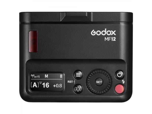 Godox MF12, 1,7 s/sivu, 32 kanavaa, 144 g, makrosalama