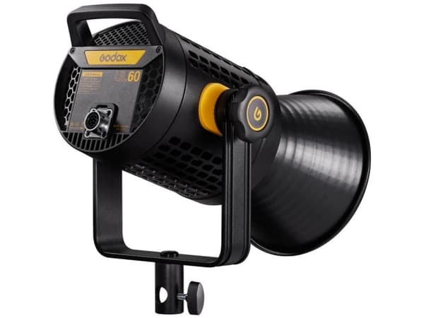 Godox UL60, 60 W, 1 lamppu(a), LED, Valkoinen, 31000 lx, Musta