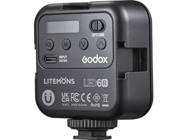 Godox LED6R, Camcorder-blixt