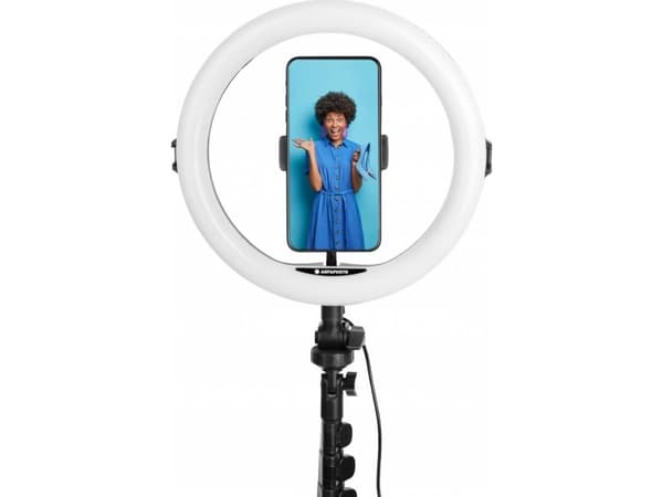 Ring lamp AgfaPhoto AGFA ARL11XL LED RING Lamp Ring 11 + Tripod + Remote control