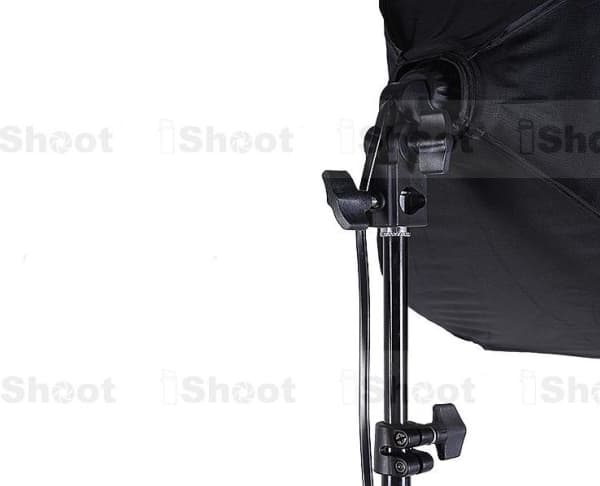 IShoot SOFTBOX 40x40cm + E27 Pære-/LAMPEKUS
