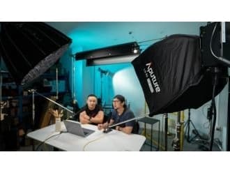 Aputure LS 60 Softbox, Sort, LS 60d, LS 60x, 350 mm, 300 mm, 350 mm, 420 g
