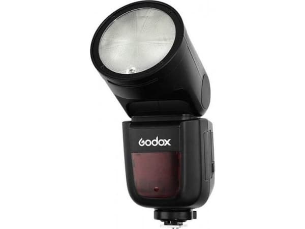 Godox V1S, 1,5 s, 32 kanaler, 530 g, Kompakt blits