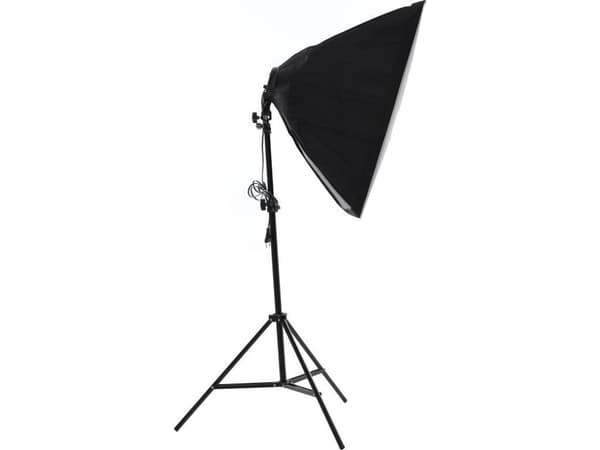 IShoot Softbox 40x40cm + lampe + pære 325w / 65w