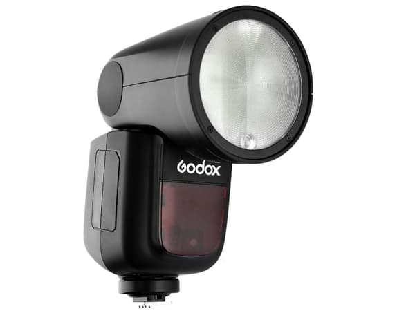 Godox V1-C, 1,5 sekuntia/puoli, 420 g, Compact flash -muistitikku