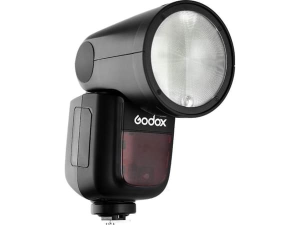 Godox V1-C, 1,5 sekuntia/puoli, 420 g, Compact flash -muistitikku