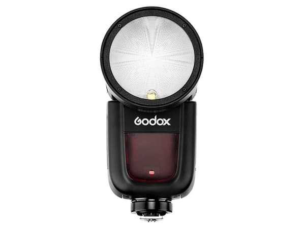 Godox V1-C, 1,5 sekuntia/puoli, 420 g, Compact flash -muistitikku