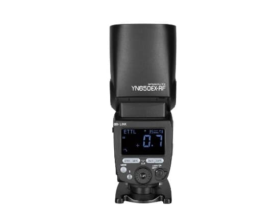 Yongnuo YN-650EX-RF, 2 s, Trådløse forbindelser, 430 g, Kompakt blits