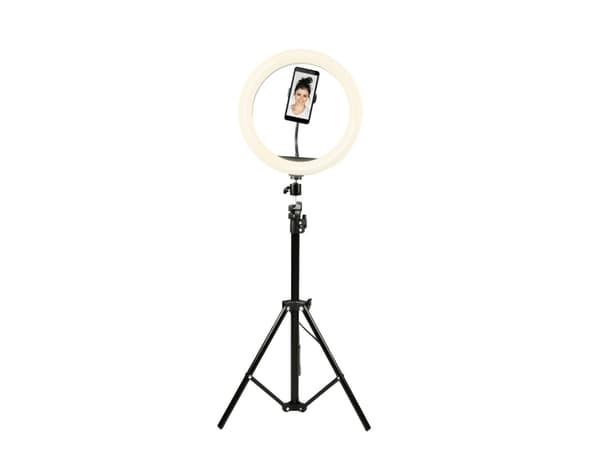DENVER RLT-1201 - Selfie-ringlampa - 1 huvuden x 160 lampa - LED - DC