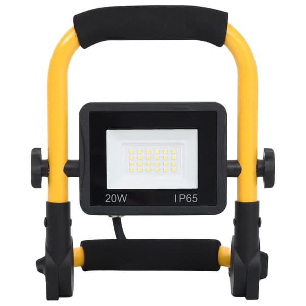 LED-valonheitin kahvalla 20 W lämmin valkoinen
