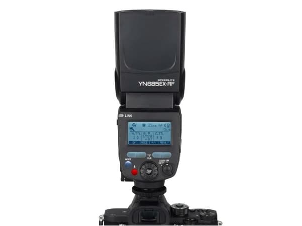 Yongnuo YN685EX-RF, 2 s, Langaton yhteys, 427 g, Kompakti salama