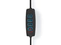 Miniatyrbilde 4 av 5: Nedis RLSTND100BK, LED, akrylonitrilbutadienstyren, 2700 K, 6700 K, svart, USB