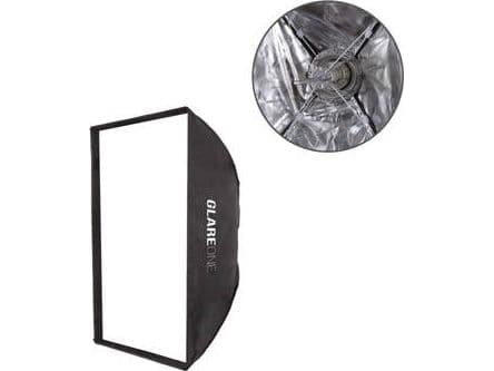 GlareOne rektangulær Softbox GlareOne hurtigmontering Easy Fold 60x90cm