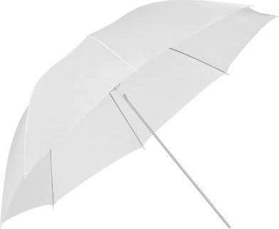 GlareOne Parasolka studyjna GlareOne transparentna biała 110cm