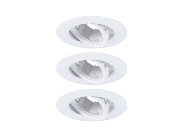 Paulmann 92109 Infälld belysning Set om 3 GU10 Vit