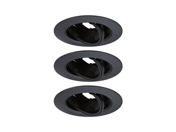 Paulmann 92111, LED, Plast, IP23, Svart, AC, 10 W