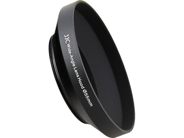JJC LN-55W, 5,5 cm, Pyöreä, Alumiini, Musta, 28 g