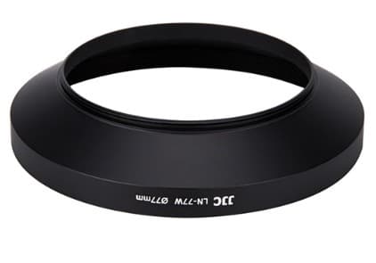 JJC LN-77W, 7,7 cm, Rund, Gjuten aluminium, Svart, 43 g