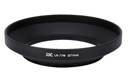 JJC LN-77W, 7,7 cm, Rund, Gjuten aluminium, Svart, 43 g