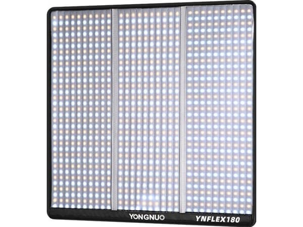 Yongnuo Studiolampe Sammenleggbar Yongnuo YNFLEX180 LED-panel 2500-7000K