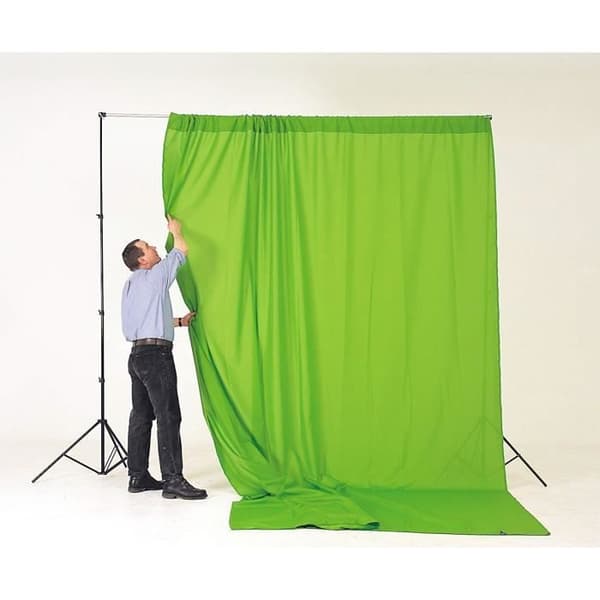 Lastolite Chromakey Textilhintergrund Grün 300x350cm mit Schlaufe (UK Import) - LL LC5781