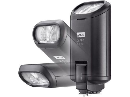 Metz mecablitz 26 AF-1, 0,3 sekuntia/puoli, 115 g