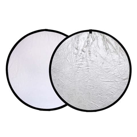 Falcon Eyes Reflector CFR-32S Silver/White 82 cm