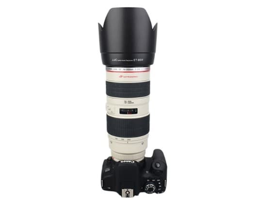 JJC LH-83II, Rund, ABS, Svart