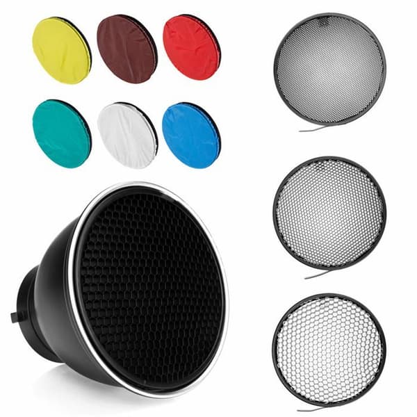 Ambitful diffusor - filter - reflektor - AMBITFUL Standard reflekterande + 6 färger