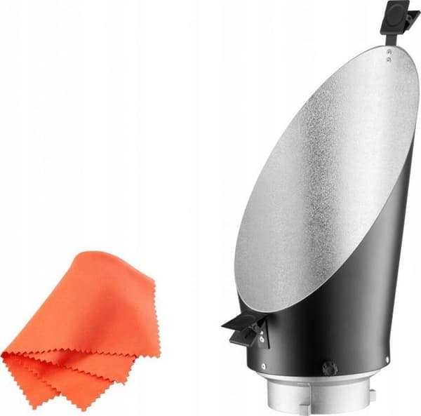 Diffusor - filter - reflektor Jinbei Bakgrundsskål Bowens, silver