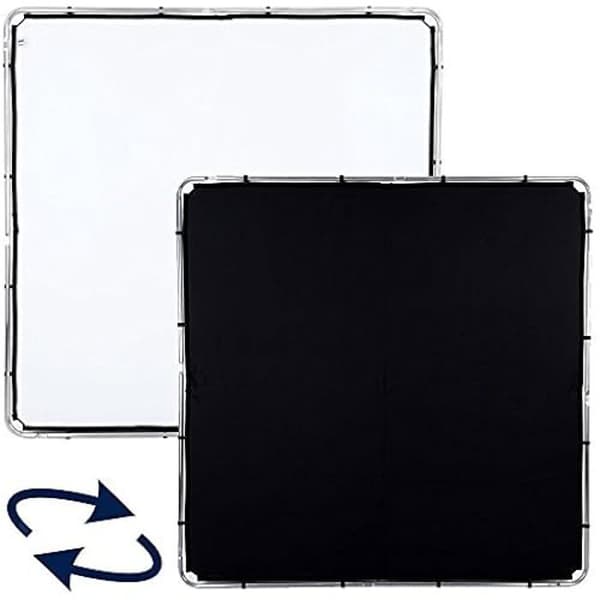 Snabbt tyg - MANFROTTO - Skylite - 2x2m - Svart/Vit - 2 års garanti