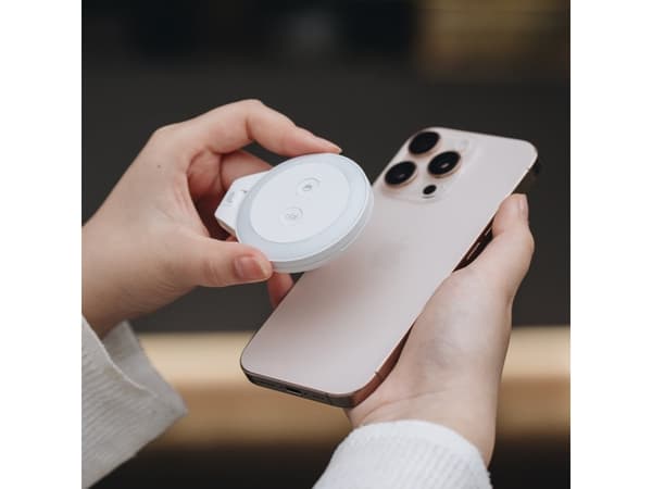 PGYTECH P-PG-012, Selfie-lampa, Grå, Akrylnitrilbutadienstyren (ABS), Polykarbonat, Universal, 97 mm, 16,5 mm