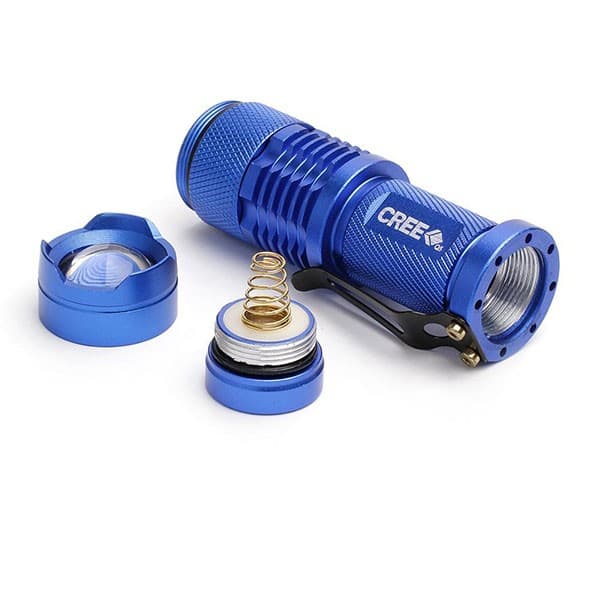 LED-Lommelykt CREE Ultrafire - Blå