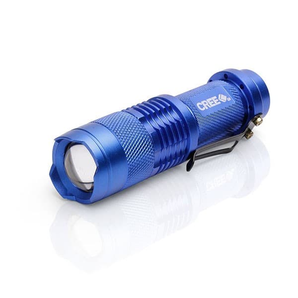 LED Ficklampa CREE Ultrafire - Blå