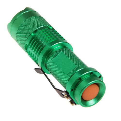 LED-Lommelykt CREE Ultrafire - Grønn