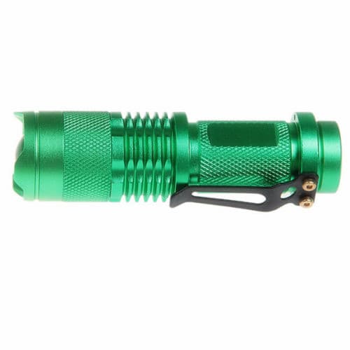 LED-Lommelykt CREE Ultrafire - Grønn