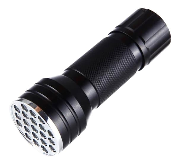 UV ficklampa med 21 LED dioder
