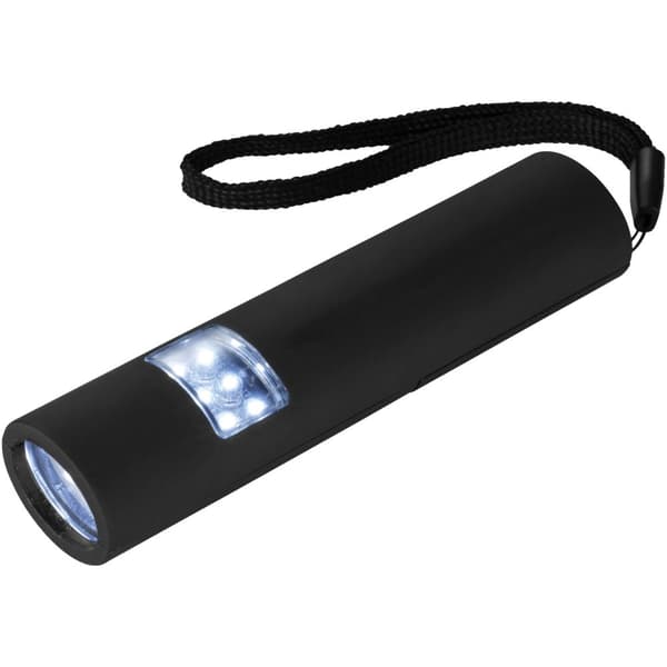 STAC Mini Grip Slim And Bright Magnetic LED Flashlight Solid Black 11.8 x 3 cm