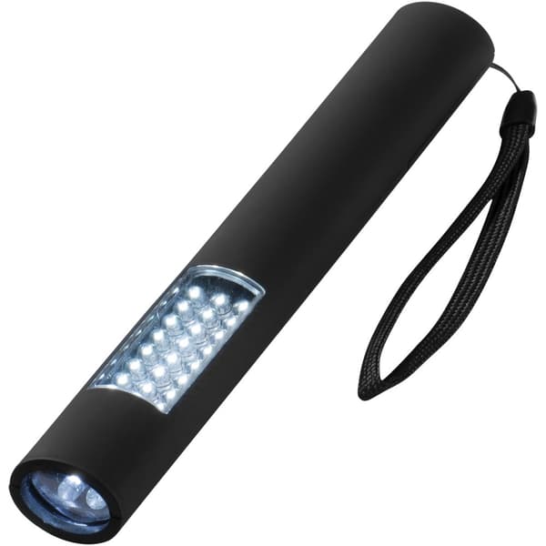 STAC Magnetic 28 LED Torch Solid Black 20.2 x 2.7 x 2.1 cm