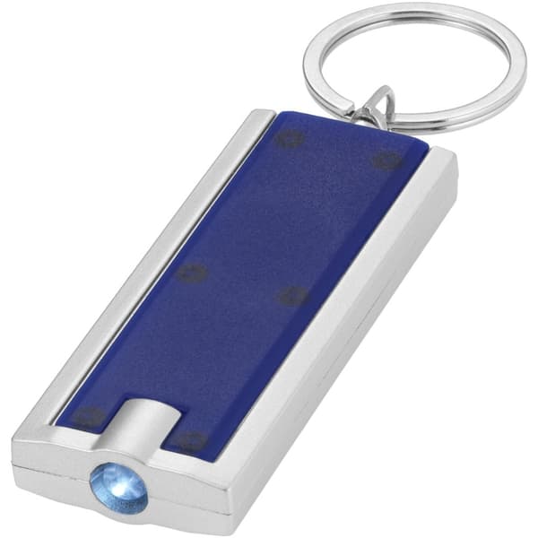 Bullet Castor Beam Light Blue/Silver 6 x 2.5 x 0.5 cm